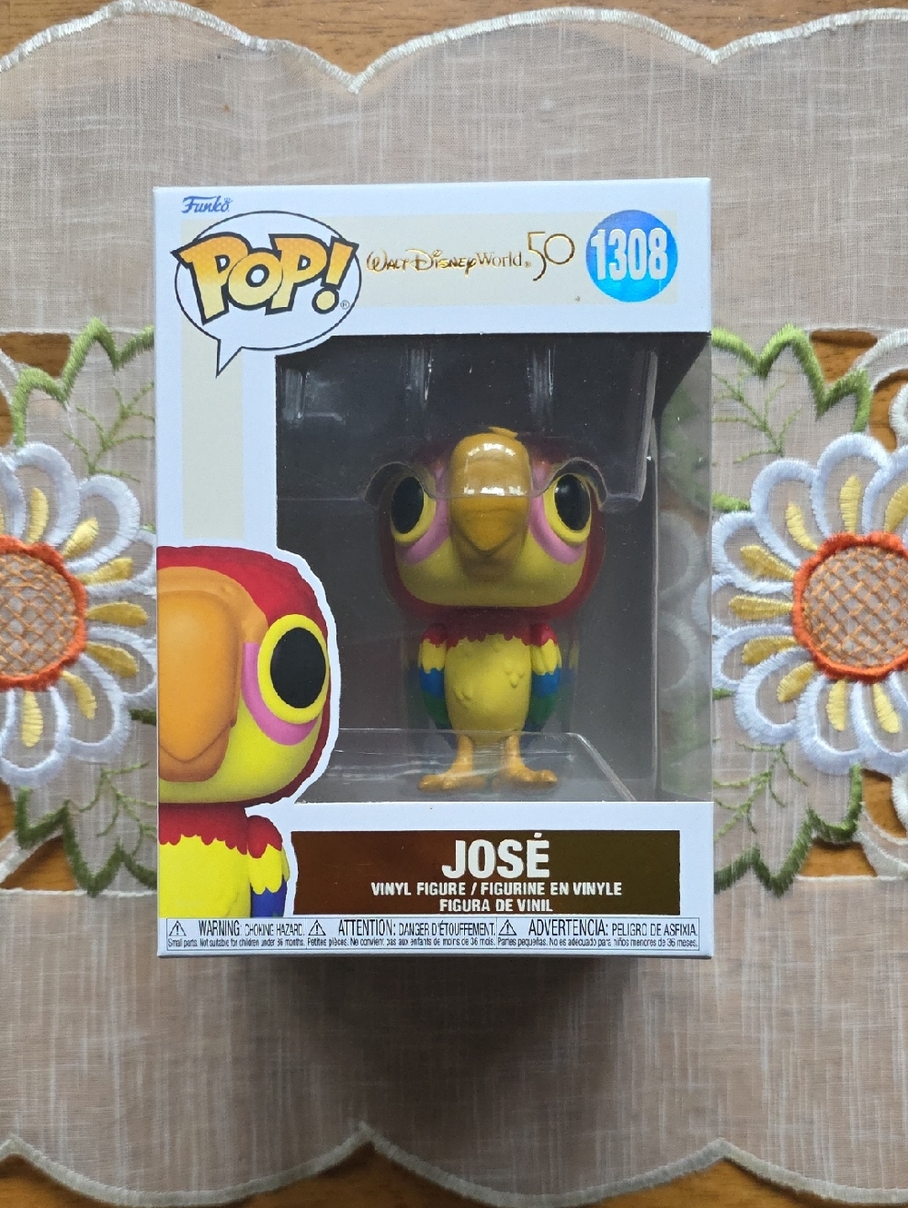 Funko Pop! José Parrot Vinyl Figure - Walt Disney World 50 #1308